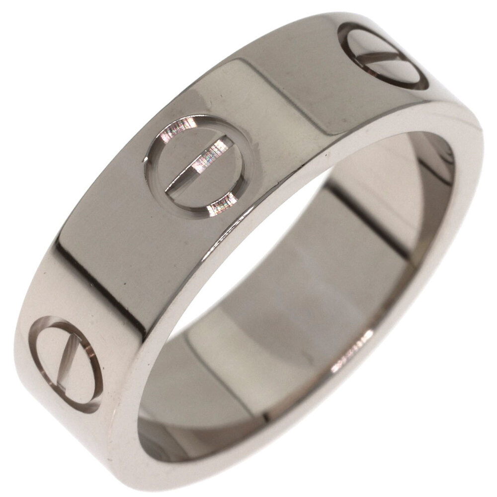 Cartier Love Ring #50, 18K White Gold, Women's Ring, CARTIER - Picture 2 of 8